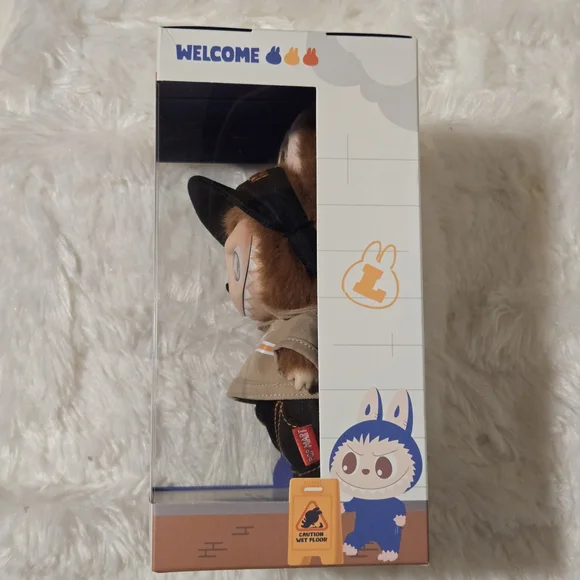 Pop Mart Lanbubu Plush Toy - Brown and Black - Picture 4 of 7
